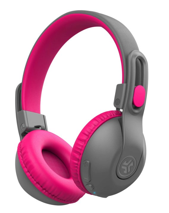 Auriculares Jlab Jbuddies Studio 2 Inalámbrico Y Alámbrico Usb Tipo C Bluetooth Gris, Rosa Ieuhbkstu2rgrypnk122