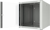 19 Pared Carcasa 26he, Profundidad 800 Mm, Vormontiert, Ral7035