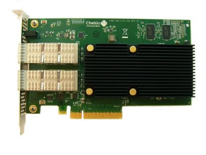 Chelsio Dualport Tarjeta De Red 2x Qsfp+ Pcie 40gbit T580-Cr