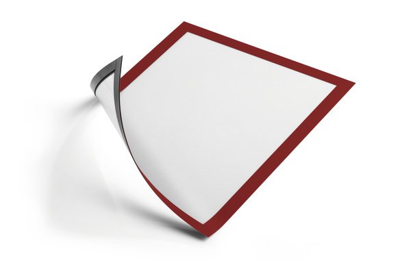 Marco Informativo Durable Duraframe Magnetic A4 5 Piezas Rojo