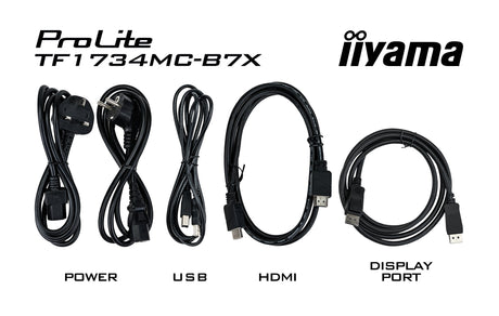 EAN 4948570118397 - iiyama TF1734MC-B7X pantalla para PC 43,2 cm (17") 1280 x 1024 Pixeles SXGA LED Pantalla táctil Negro imagen 9