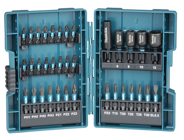 Makita B-66880 Impact Black Bit Set 35 Pcs.