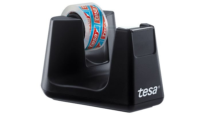 Tesa Tischabroller Easy Cut Smart + 1 Rolle Kristall-Klar 53903-00000-01
