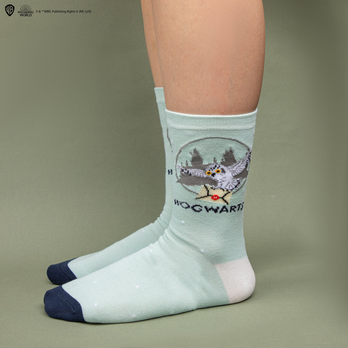 Set 3 Pares De Calcetines Cinereplicas Harry Potter Hedwig
