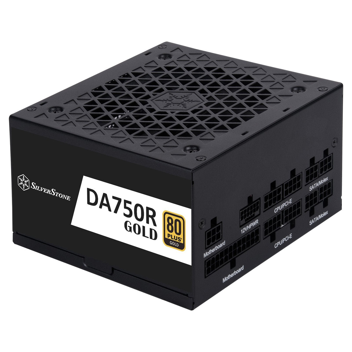 Fuente Alimentacíon Silverstone 750w 80 Plus Gold, Modular, Atx 3.0  Sst-Da750r-Gma
