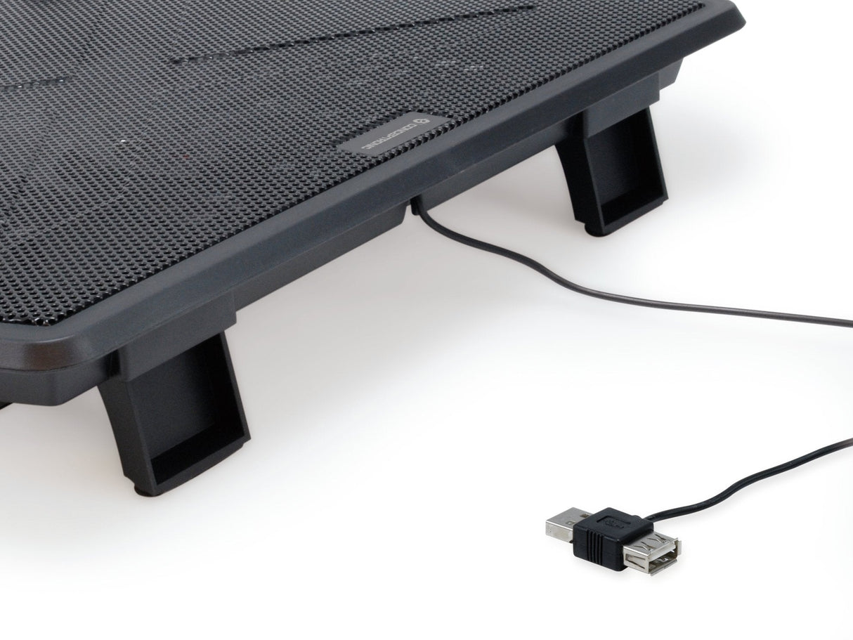 Conceptronic 1-Fan Cooling Pad (15.6")/ Schwarz