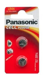Panasonic Pilas Alcalinas  Lr44 V13ga. 1.5v Blister (2-Pack) Lr-44el/2b