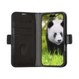 Dbramante1928 Copenhagen Funda Con Tapa Para Teléfono Móvil Cuero De Grano Entero Negro Para Apple Iphone 16 Plus