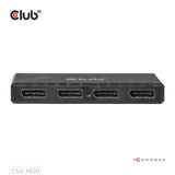 EAN 8719214473679 - CLUB3D CSV-7400 divisor de video 4x DisplayPort imagen 14