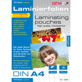 Bolsas De Laminación Genie 100 Láminas A4