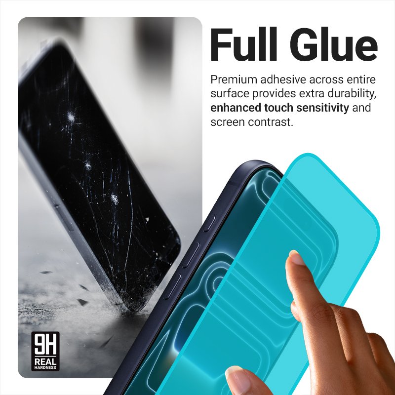 Szklo Hartowane Easyshield 2-Pack - Iphone 16e / Iphone 14 / Iphone 13 / Iphone 13 Pro (2 Sztuki)