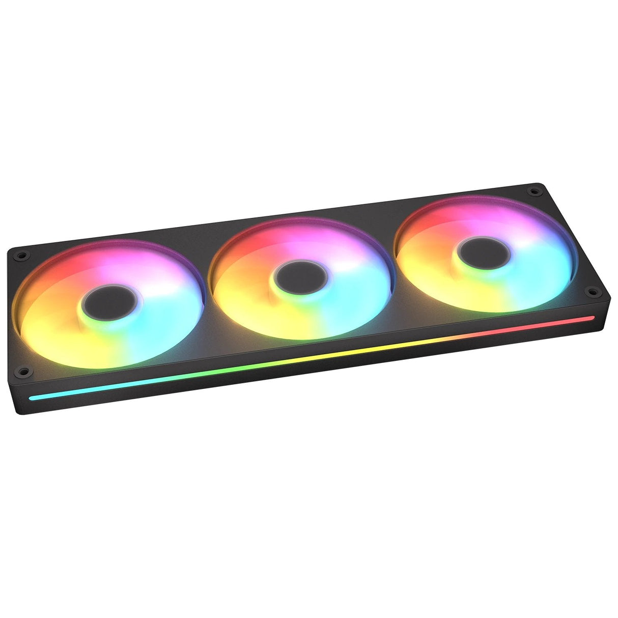 Ventilador  Pc Cougar Forward Unity360-Fb,360 Argb Pwm, Negro Cf-Un360fb-Rgb