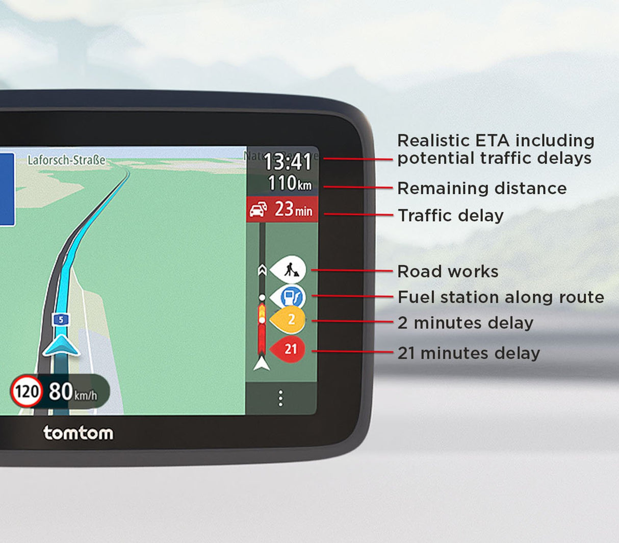 EAN 0636926107600 - TomTom GO Classic navegador Fijo 15,2 cm (6") Pantalla táctil Negro imagen 5
