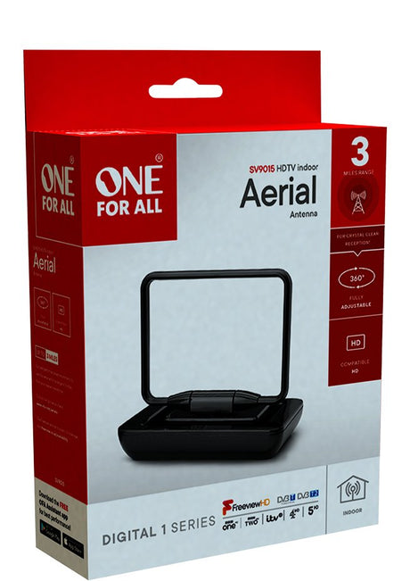 EAN 8716184047244 - One For All Performance Line SV 9015 antena de televisión Interior imagen 2