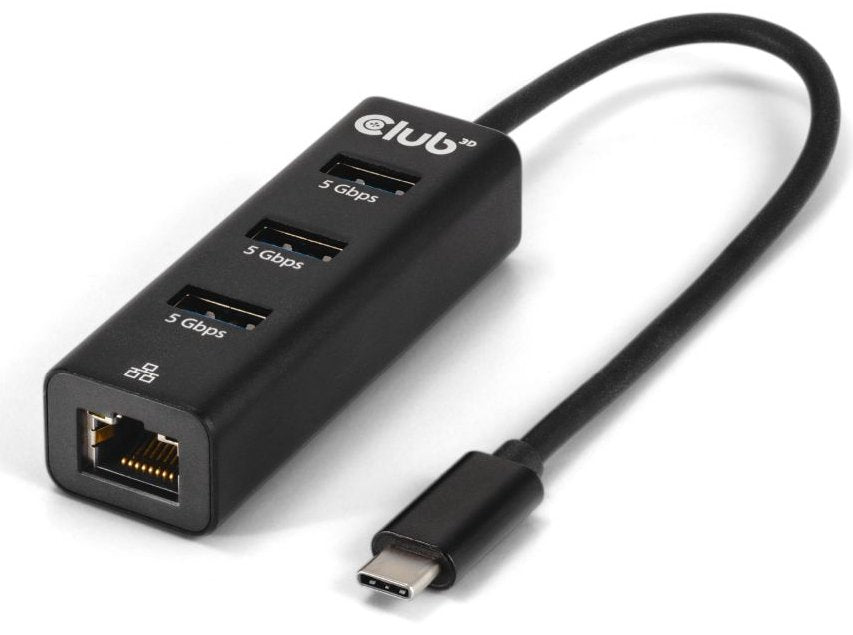 EAN 8719214473167 - CLUB3D CSV-1549 hub de interfaz USB Tipo C 5000 Mbit/s Negro imagen 2