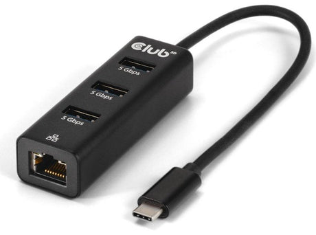 EAN 8719214473167 - CLUB3D CSV-1549 hub de interfaz USB Tipo C 5000 Mbit/s Negro imagen 2
