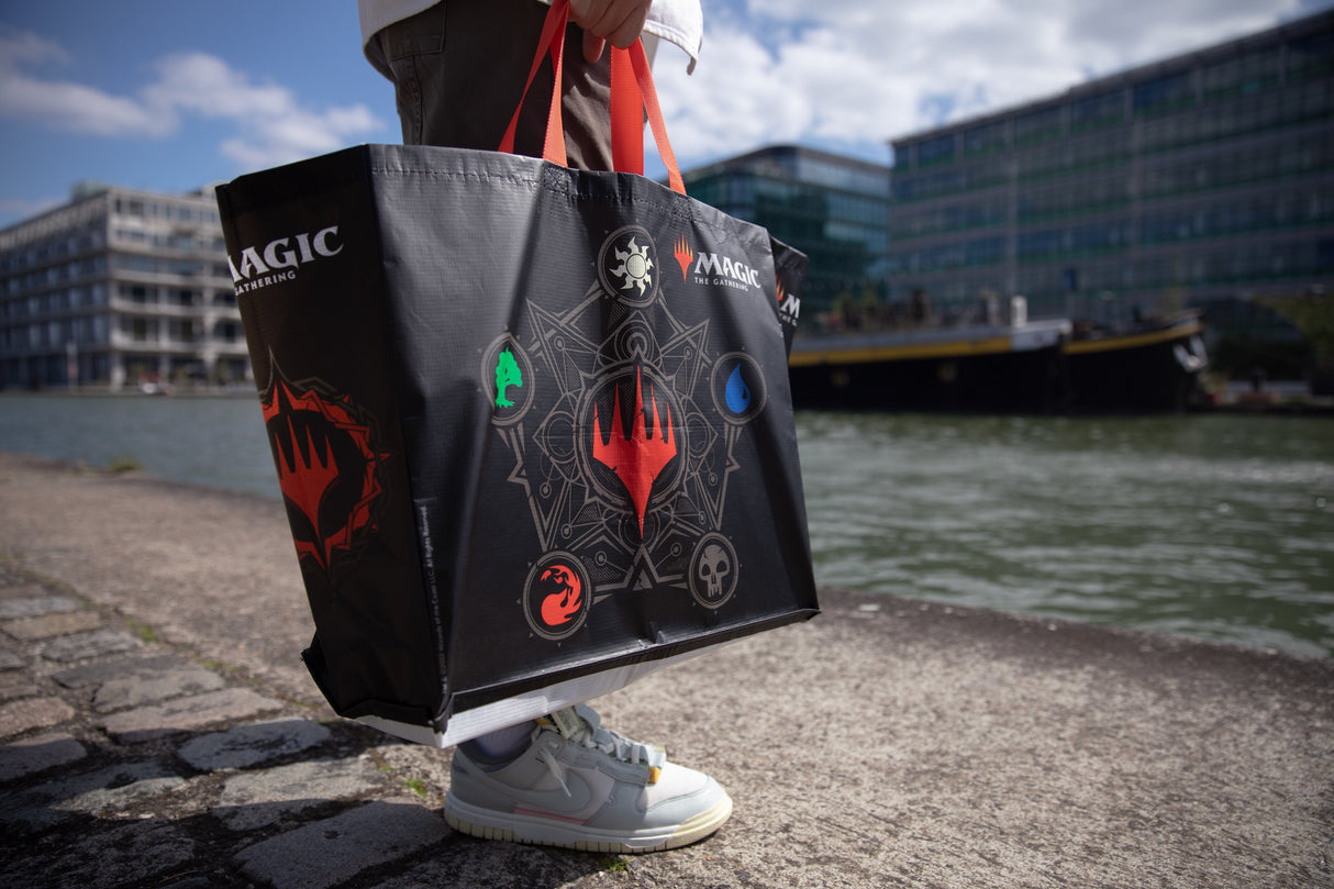 5 Colors Mana Bolsa Reciclable Con Asas 40x45x20 Cm Magic The Gathering