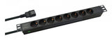 EAN 4005938628360 - Helos 262836 base múltiple 2 m 8 salidas AC Interior Negro imagen 1