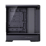 Jonsbo D400 Pc-Gehäuse, Midi Tower, Atx, Tempered Glass - Schwarz