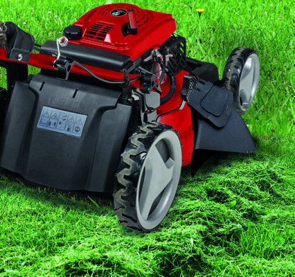 Cortacésped Einhell Gc-Pm 51/3 S Hw-E  De Empuje A Gasolina Gasolina Negro, Rojo Rojo/Negro, Cortacésped De Empuje A Gasolina, 51 Cm, 1 L, 70 L, Tracción En Ruedas Traseras, 4 Rueda(S)