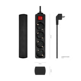 EAN 8436574707694 - AISENS A154-0650 base múltiple 1,4 m 4 salidas AC Interior imagen 3