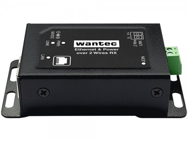 Adaptador Wantec 2wip E Poe Terminal De Tornillo Interruptor Lateral Transmisor