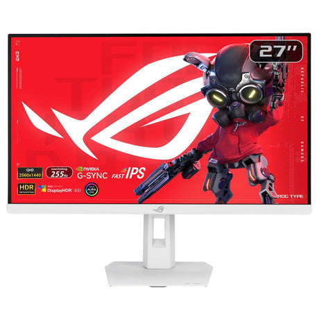 EAN 4711636140485 - ASUS ROG Strix XG27ACMES-W pantalla para PC 68,6 cm (27") 2560 x 1440 Pixeles Wide Quad HD LCD Blanco imagen 1