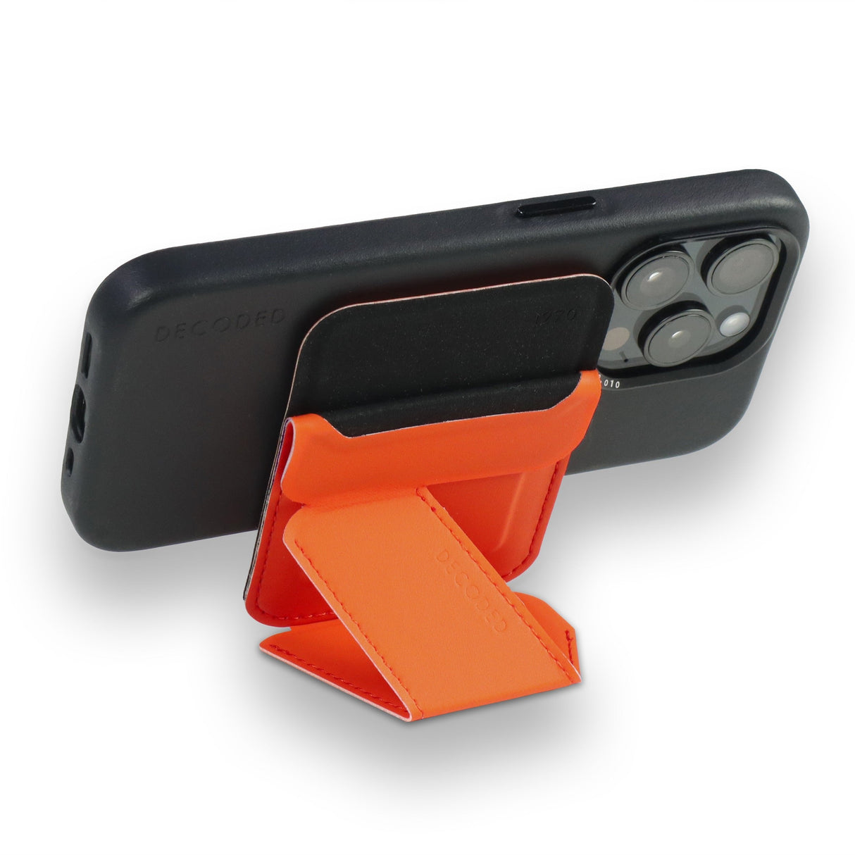 Decoded Silicone Magsafe Card Stand Sleeve Apricot Crush