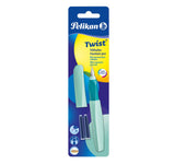 Pelikan Twist P457 Pluma Estilográfica Color Menta Sistema De Carga Por Cartucho 1 Pieza(S)