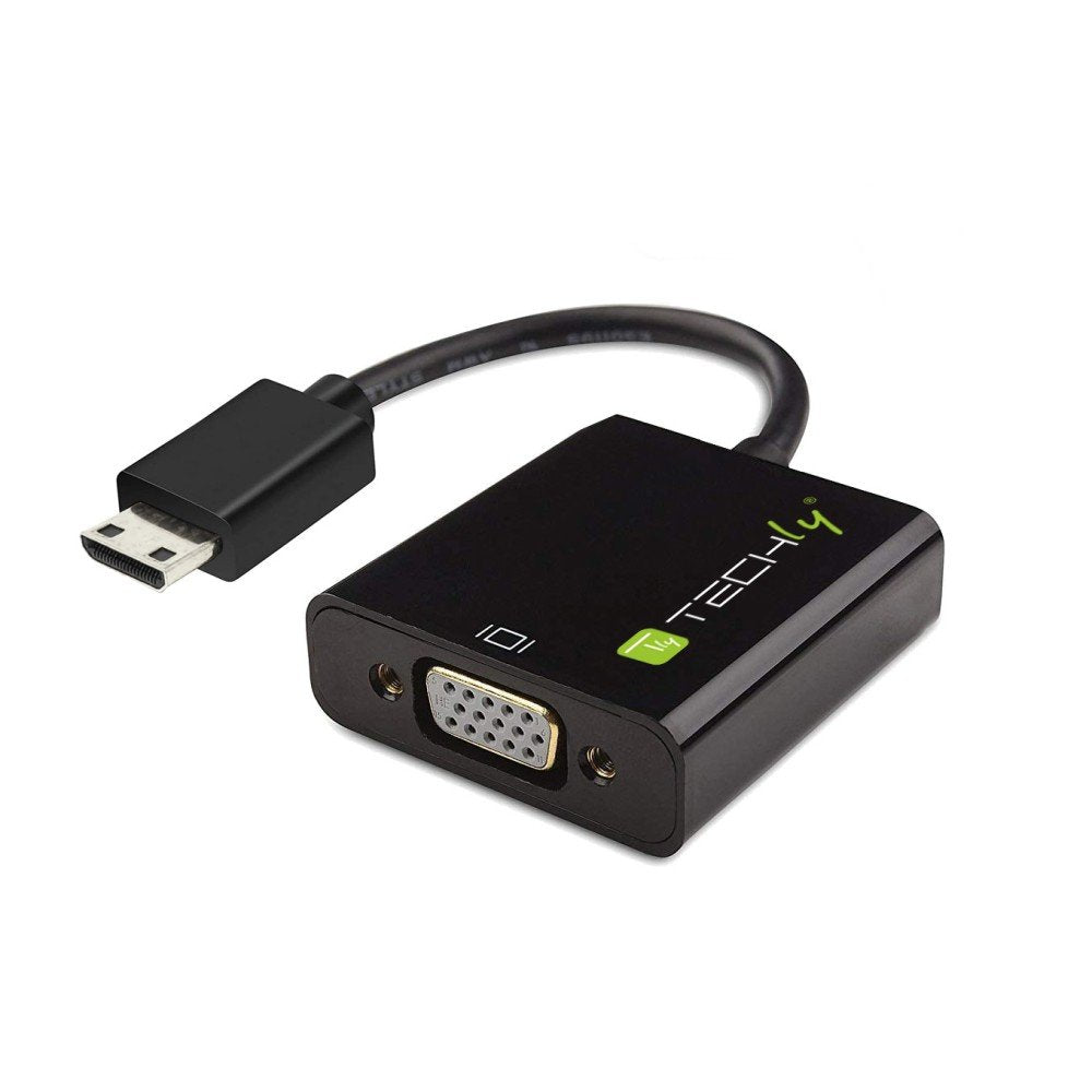 Techly Idata Hdmi-Vga-4 Adaptador Mini Hdmi C A Vga M/F