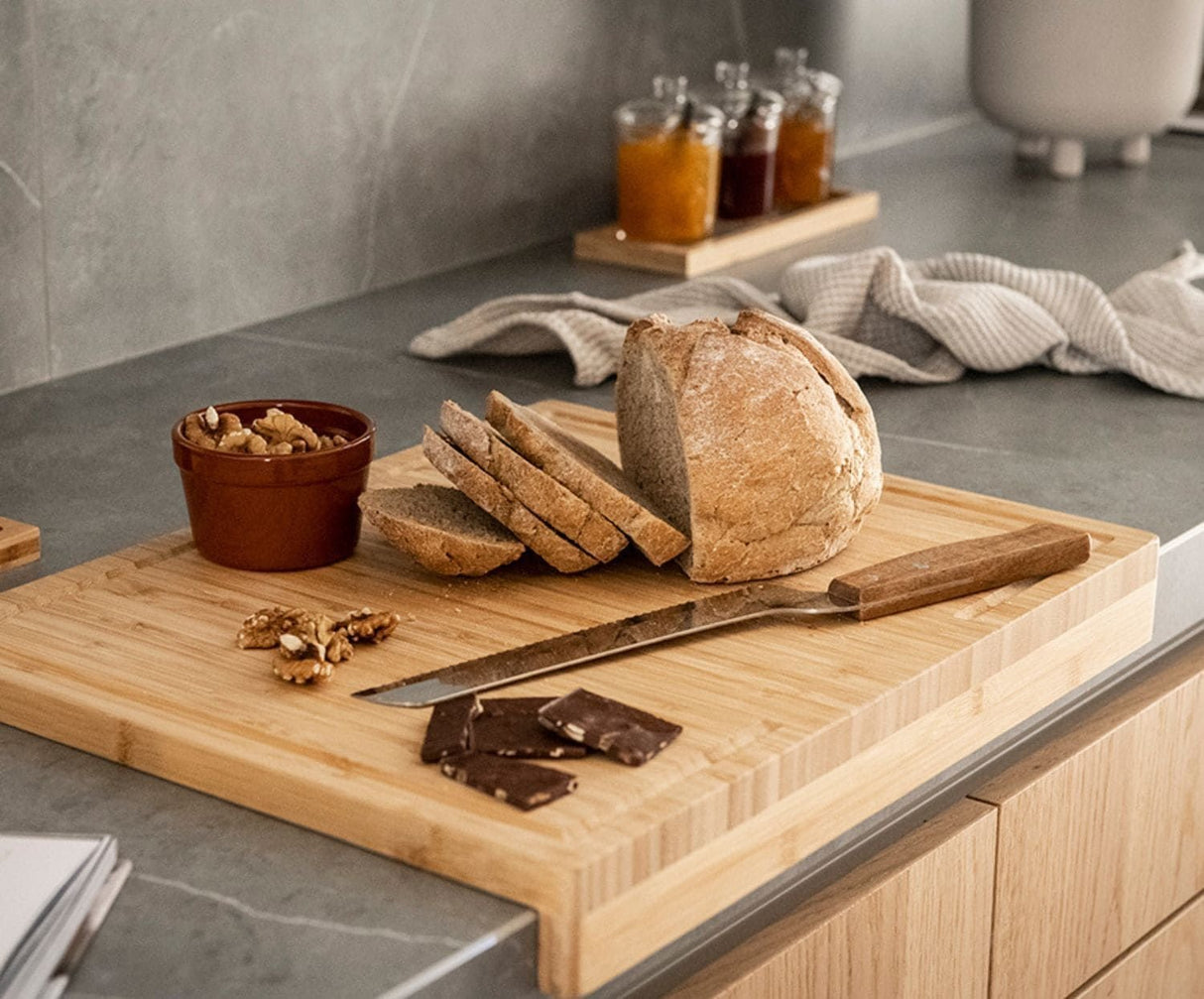 Tabla De Corte Para Cocina De Bambú 45x35x5cm Cc72078 Andrea House