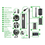 Apc Rack Pdu 9000 Switched Apdu9941 - Unidad De Distribución Eléctrica (Rack - Montable)