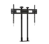 Twin Pole Floor Celling Mount Bt7807, Base, Black, 200 Kg,