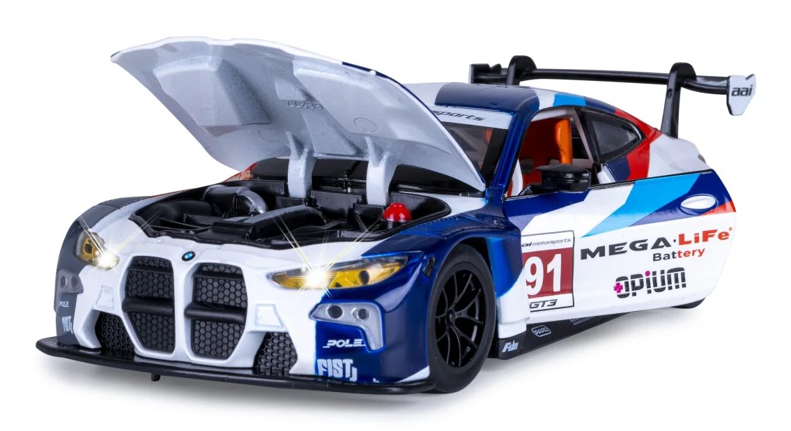 Jamara Bmw M4 Gt3 1:24 Blanco 3+
