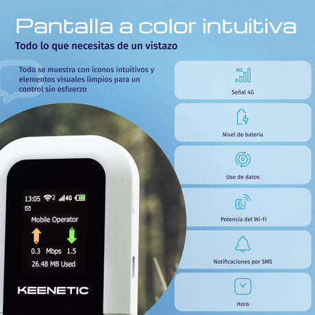 EAN 4897082922575 - Keenetic Roamer 4G (KN-5110) Módem de red móvil imagen 3