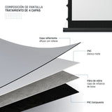 Pantalla Iggual  Eléc Tensionada 16:9 92" 203x114cm