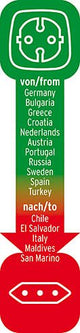 Adaptador Travel Brennenstuhl Sistema Enchufable Italia