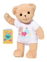 Muñeco Peluche Osito Blanco Baby Born 36cm