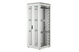 Armario De Red De 42ua Unique, 2053x800x800 Mm Puertas Perf. Dos Hojas, Sin Laterales, Gris
