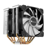 K Jonsbo Cr-2000 Gt Cpu Disipador Dual Tower, Argb - 2x 120mm, Negro