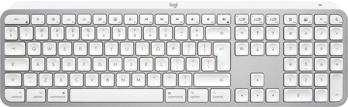 EAN 5099206114630 - Logitech MX Keys S for Mac teclado Oficina RF Wireless + Bluetooth QWERTY Internacional de EE.UU. Alumini imagen 1
