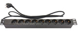 EAN 4014619666355 - Alcasa GC-N0077 base múltiple 1,8 m 9 salidas AC Interior Negro imagen 1