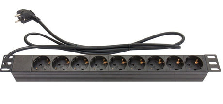 EAN 4014619666355 - Alcasa GC-N0077 base múltiple 1,8 m 9 salidas AC Interior Negro imagen 1