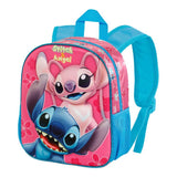 Mochila 3d Match Stitch Disney 31cm