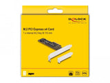 Delock 89836 Tarjeta Pci Express X4 A 1 X Nvme M.2 Key