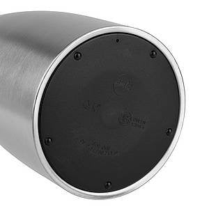 Emsa Soft Grip, 1 L, Negro, Acero Inoxidable, Acero Inoxidable