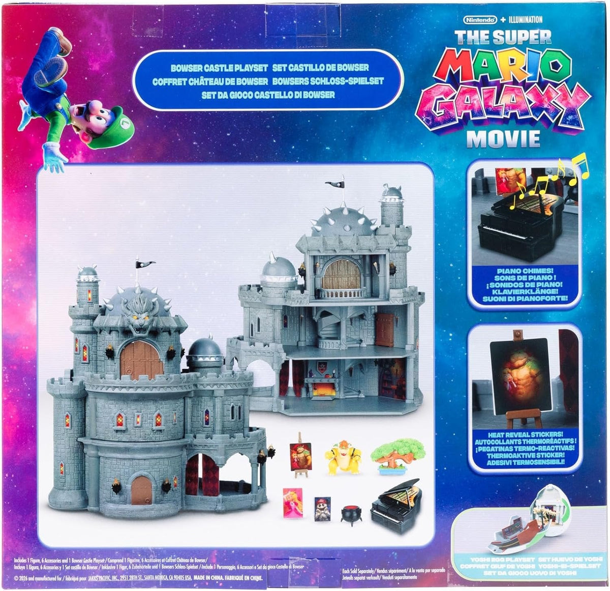 Playset Deluxe Super Mario Galaxy Movie Super Mario Bros