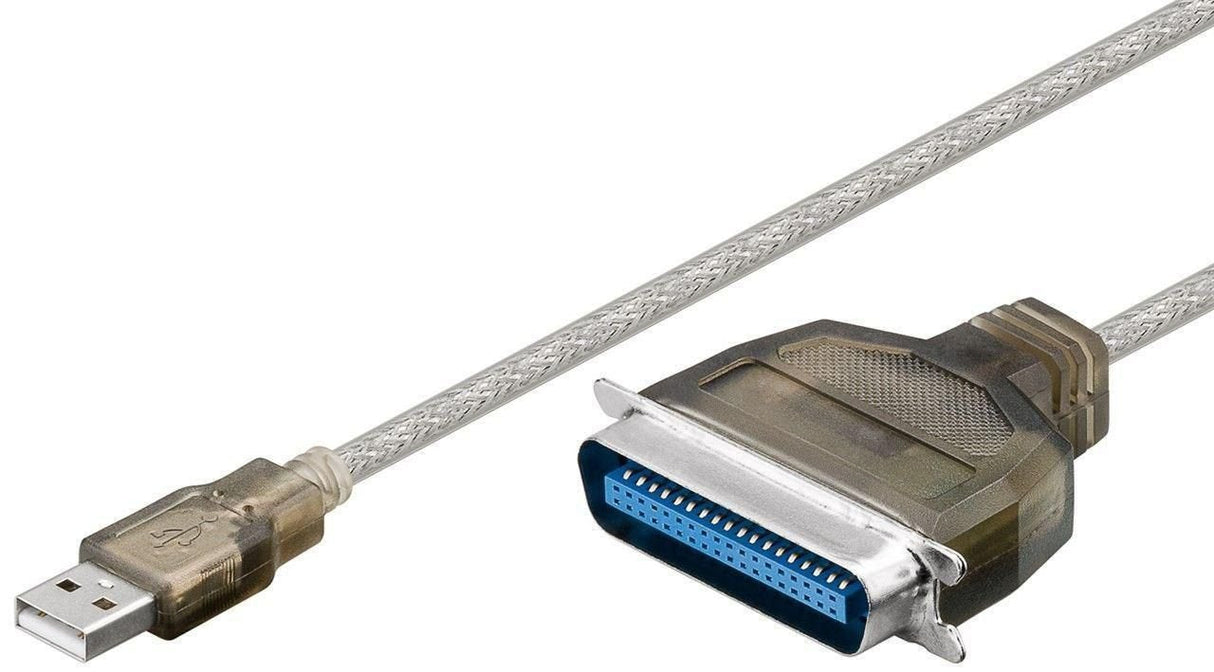 Microconnect Usb/Cen36 2m M - M Cable Paralelo 1,8 M Azul
