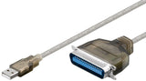 Microconnect Usb/Cen36 2m M - M Cable Paralelo 1,8 M Azul