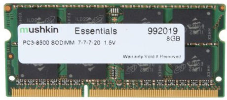 EAN 0846651016416 - Mushkin SO-DIMM 8GB DDR3 Essentials módulo de memoria 1 x 8 GB 204-pin SO-DIMM imagen 1